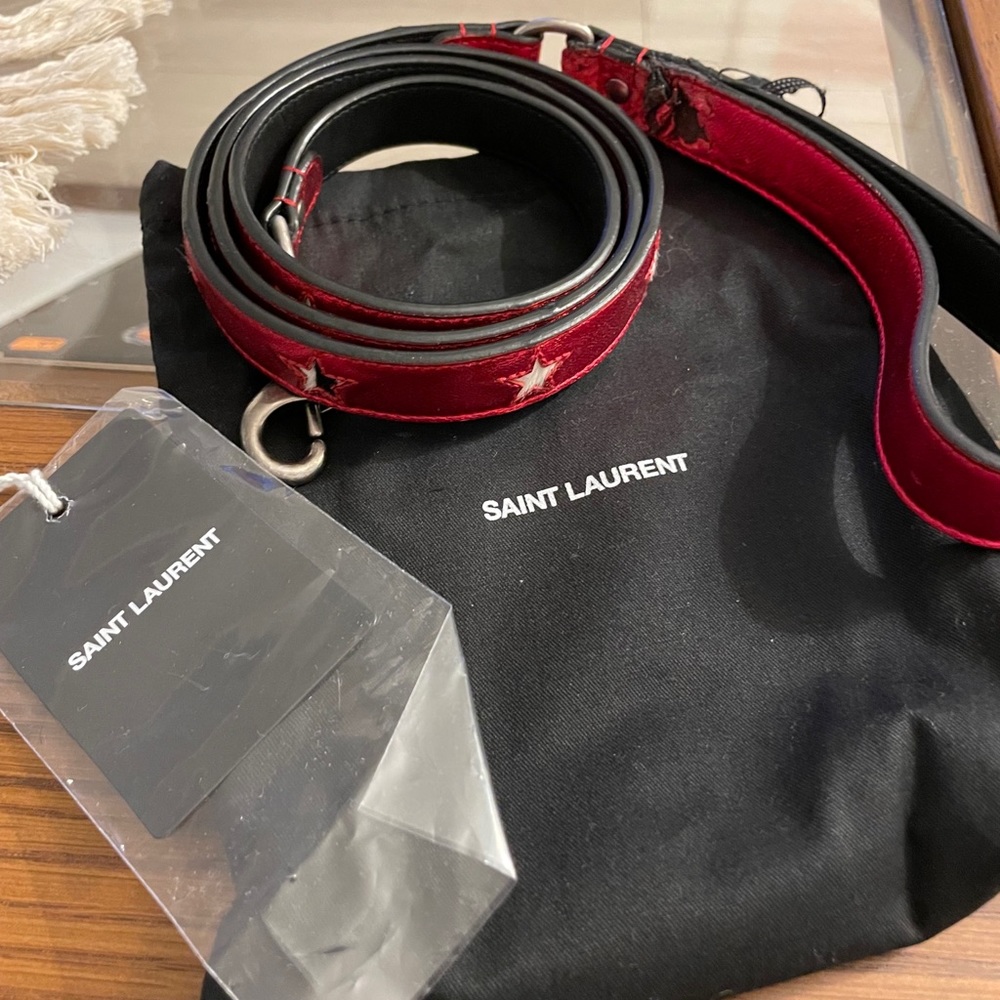 Saint Laurent Dog Leash